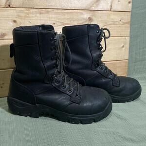 Magnum Ion Mask Tactical Combat Leather Steet Toe l Boots Size 9 EU 42